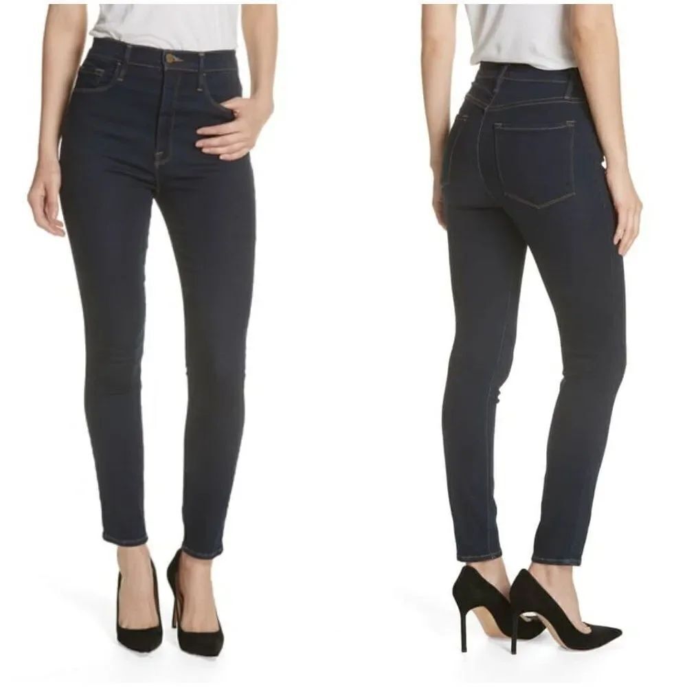 FRAME Ali High Waist Cigarette Skinny Jeans sz 26